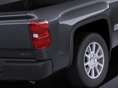 GMC Sierra 2014 Denali VRAY 3D model