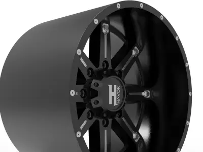 HAVOC OFF-ROAD H113 WHEEL 3D PRINT MODEL  3D print model