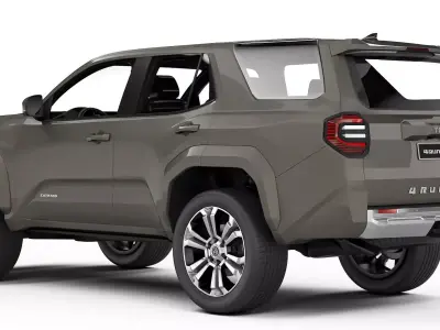 Toyota 4Runner 2025 3D model
