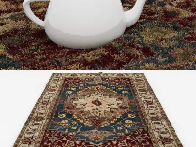 Rugs No 971 Low-poly 3D model
