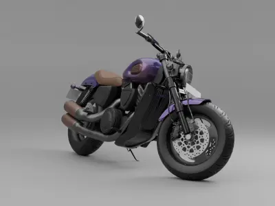 Cruiser Bike 3D model