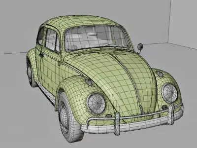 Fulex Low-poly 3D model