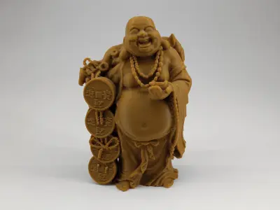 Buddha of Fortune 3d Print model 3D print model