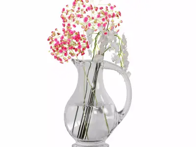 Flower bouquets 09 3D model