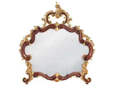 Classic mirror 003 3D model