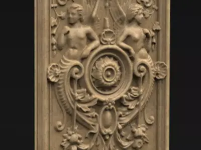 Decorative marble 2   3D model 3D print model