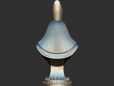 Horus Egyptian God Bust Statue Sculpture 3d printable model 3D print model