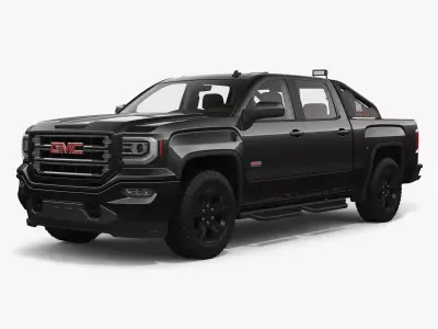 2017 GMC Sierra 1500 Crew Cab All Terrain X 3D model