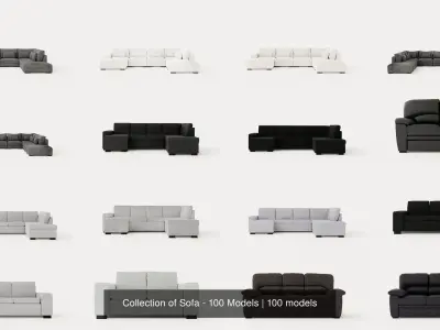 Collection of Sofa - 100 Models