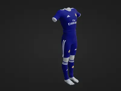 Real Madrid Sportwear Low-poly 3D model