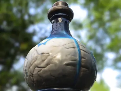Mystic Brain Elixir Bottle 3D model