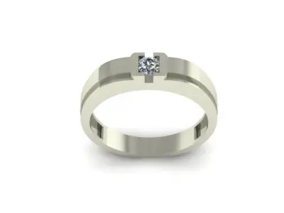 men ring 3D print model