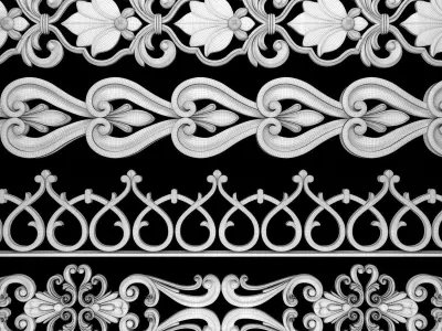 Path Ornament Pack 14 3D model