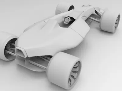 audi lamkof concept car 2017 3D model