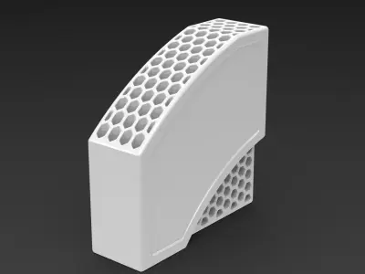 Hex Vase 3 Free 3D model