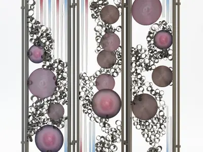 Bacan screen 3D model