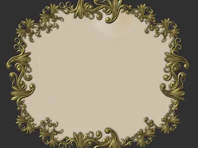 65 Ornaments Brushes - Pack  IMM Brushes and 5 Ornament Set 3D model