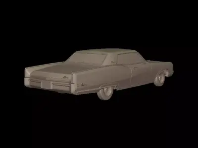 Buick Electra 225 1968  two doors 3D print model
