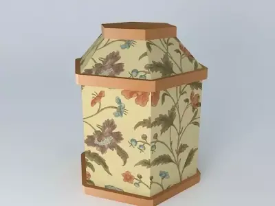 Chinese pot Free 3D model