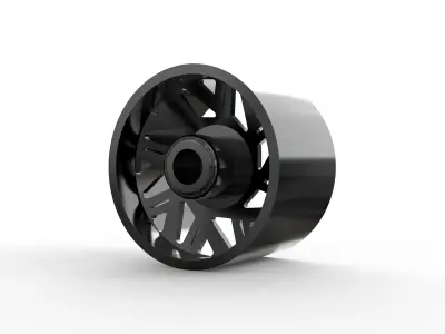 corleone Rear MONARCA DF dually wheel  3D print model