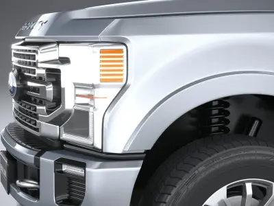 F350 Superduty Limited Edition 2022 3D model
