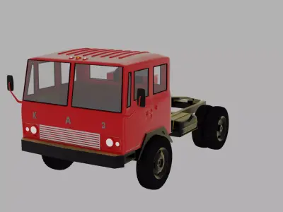 KAZ-608 Kolhida Free 3D model