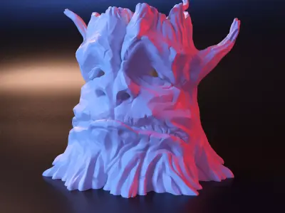 Vase  stump  3D print model
