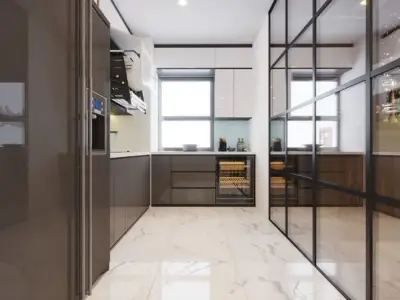 Livingroom and dining 3D model