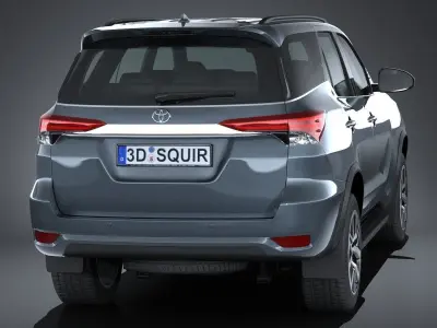 Toyota Fortuner 2017 3D model