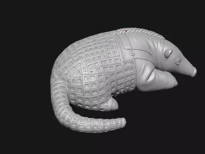 anteater 3D print model