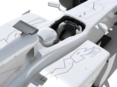 Generic F1 2015-2016 Race Car 3D model