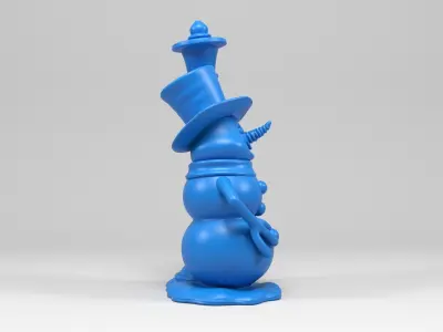 Snowman 3D print model shop