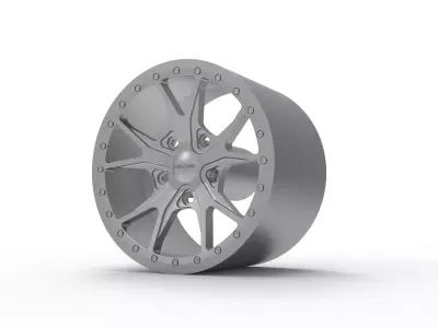 FORGELINE VX1R BEADLOCK v1 WHEEL 3D PRINT MODEL  3D print model