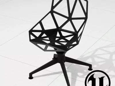 Konstantin Grcic Chair 002 UE4 3D model