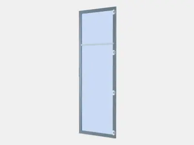 STRAUMEN Mirror door Low-poly 3D model