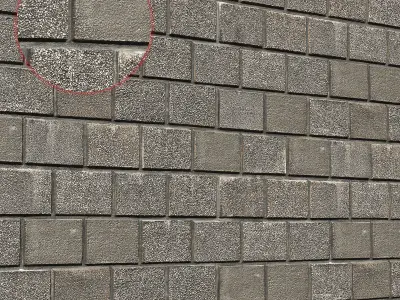 Ultra realistic Brick wall 3D model