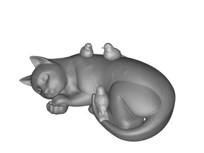 Bagley Animal Figurine 3D model