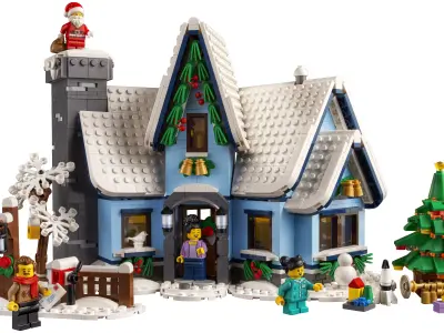 TwindBricks3D - 10293 Santa Visit 3D print model