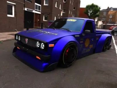 Toyota Hillux WideBody Concept 3D model