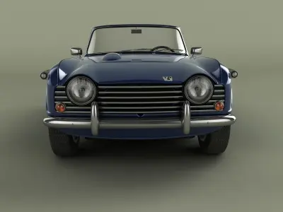 Triumph TR5 3D model