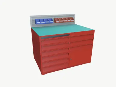 Engine Workstation 3D model