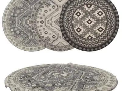 Rugs No 309 Low-poly 3D model