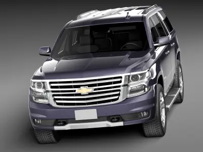 Chevrolet Tahoe Z71 CG 2015 3D model