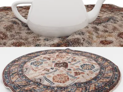 Rugs No 406 Low-poly 3D model