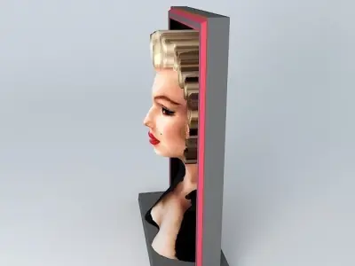 MARILYN 3D Sculpture Free 3D model