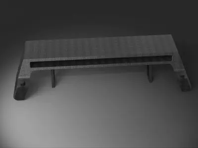 Spoiler rider tuning auto rc  3D model