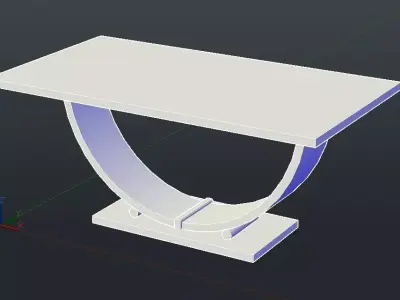 dining table Free 3D model shop