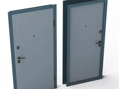 Pylon Door 3D model