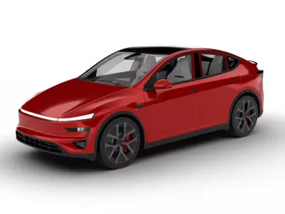 Tesla Model Y Perfomance 2026 3d model 3D model
