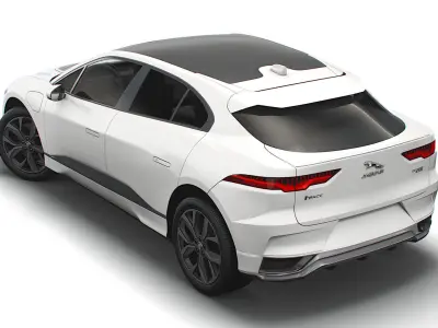 Jaguar I-Pace 2022 3D model